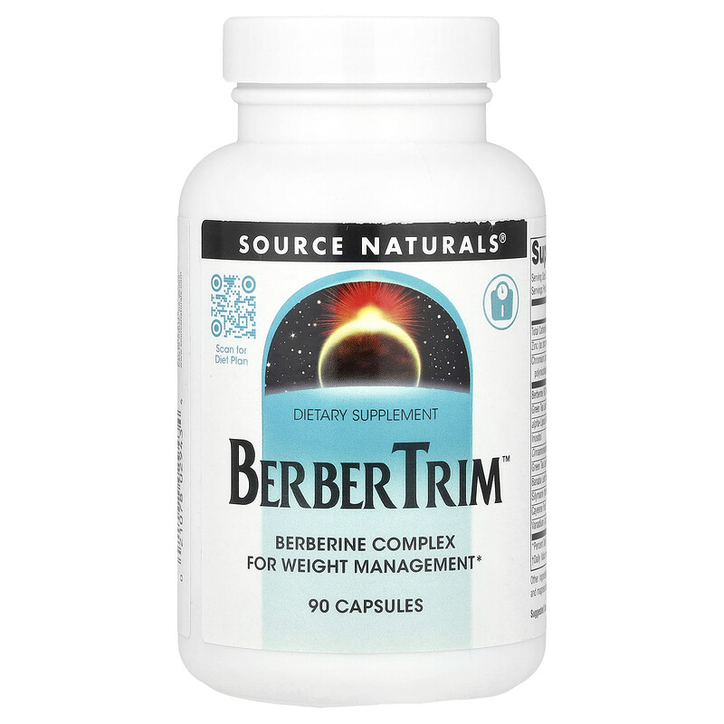 

Source Naturals, BerberTrim , 90 капсул