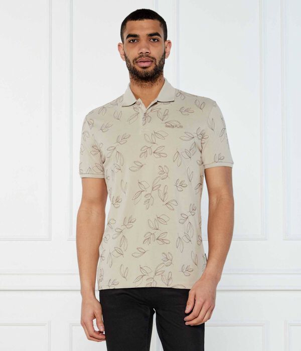 

Рубашка поло Relaxed fit Napapijri, желтый