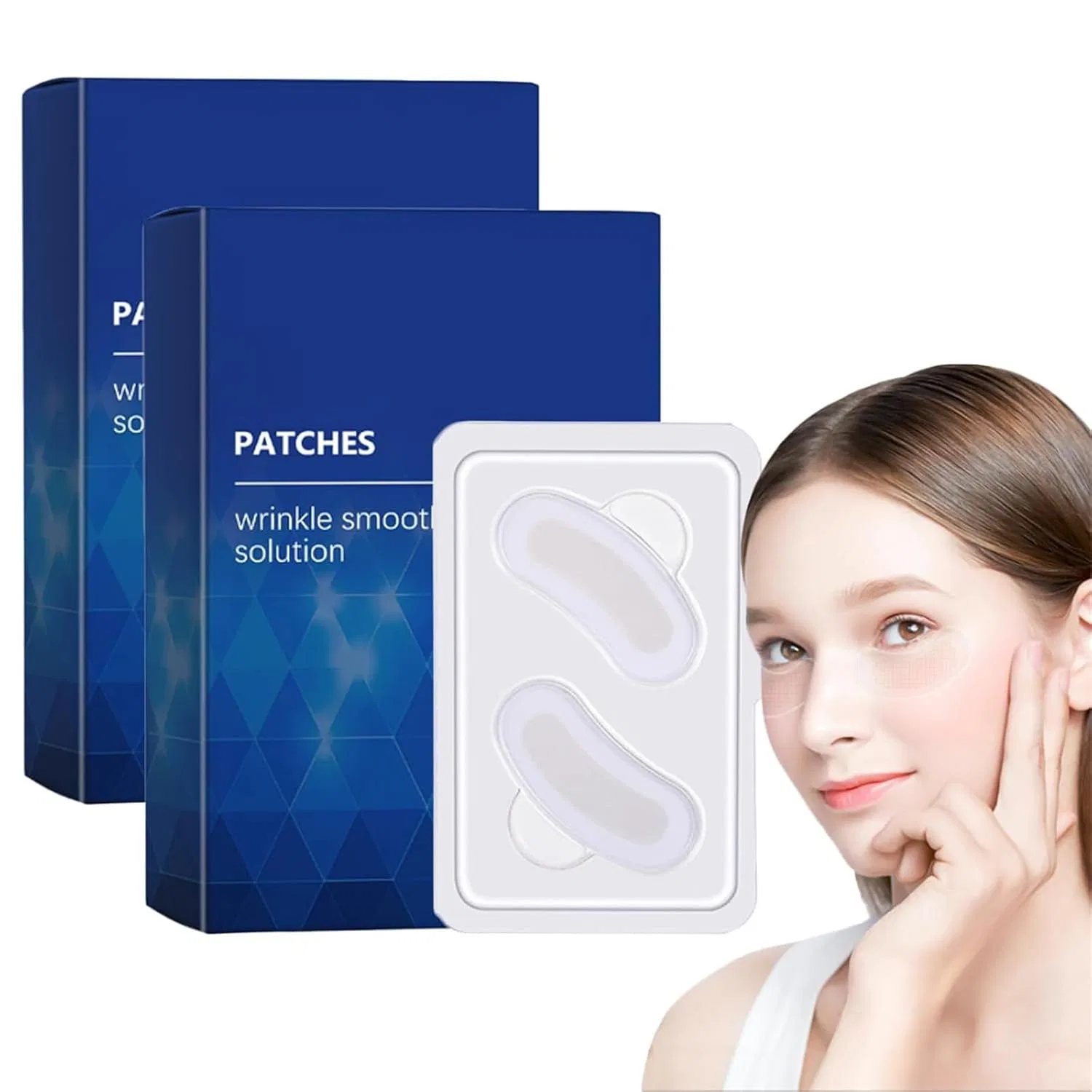 Патчи для глаз Malora Microglow с гиалуроновой кислотой и коллагеном, 2 штуки Yanobia, 2 Stück.