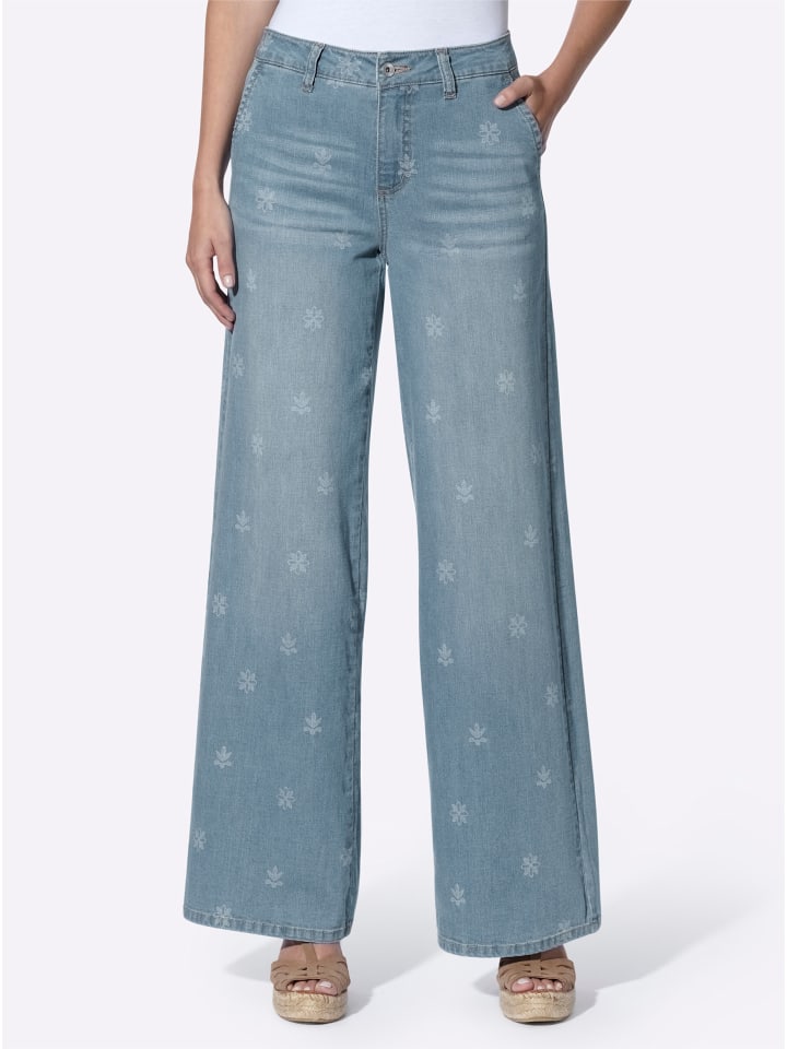 

Heine Джинсы с выбеленным синим узором