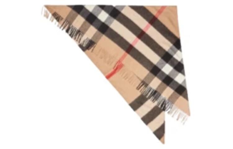 

Шарф вязаный Burberry, бежевый