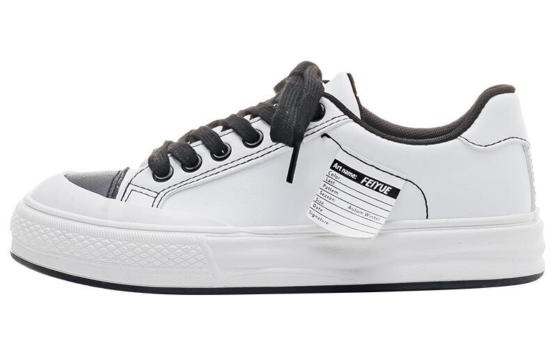 

Кроссовки Feiyue Skateboarding Shoes Women's Low-top, белый/черный