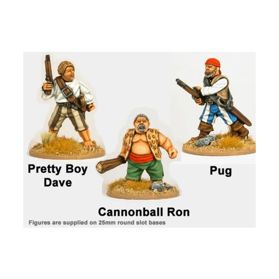 

Пираты - Уайлд Роверс, Crusader Collections - Pirates (28mm) (Crusader Miniatures)
