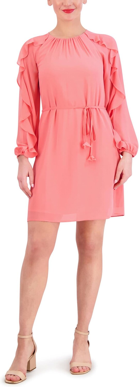 

Платье Vince Camuto Chiffon Float Dress, цвет Coral