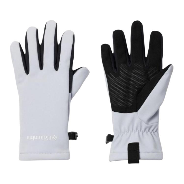 

Columbia Полиэстеровые перчатки женские бело-черные, White/Black