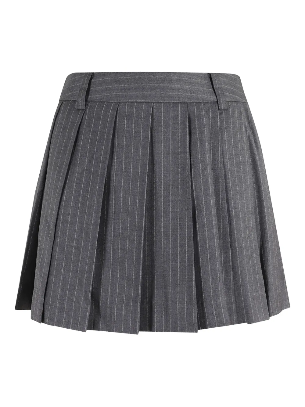

Юбка в полоску с плиссировкой DUNST, серый