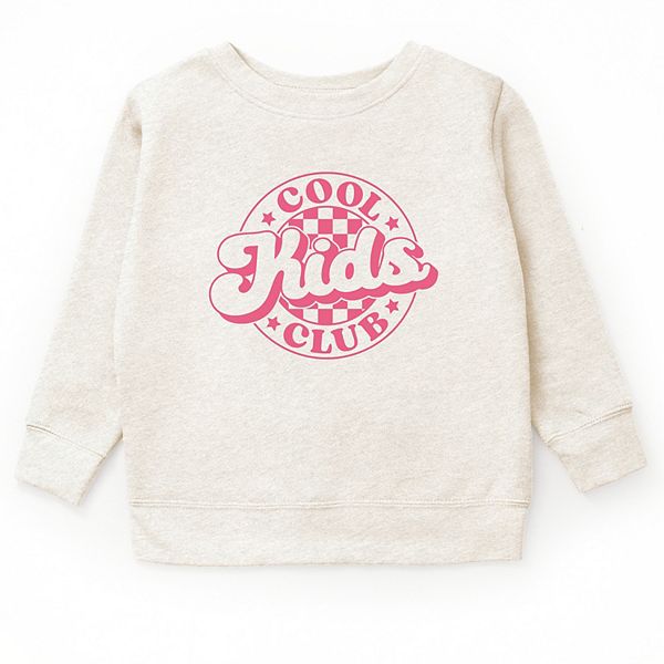 

Свитшот Cool kids club в клетку The Juniper Shop, Natural