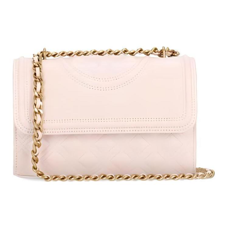

Кожаная сумка через плечо, маленькая женская розовая TORY BURCH