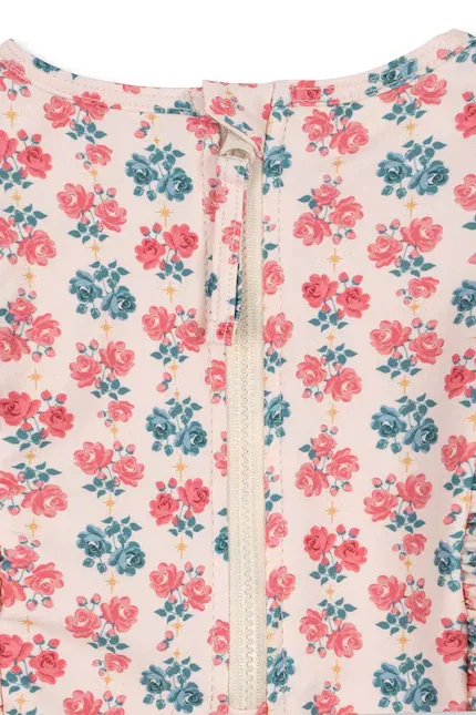 Купальник детский цельный с рюшами Manuca Frill Onesie Konges Sløjd, розовый — фото 3