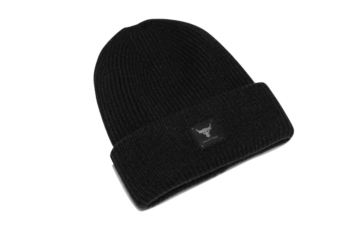 

Under Armour Мужская черная шапка бини, Black