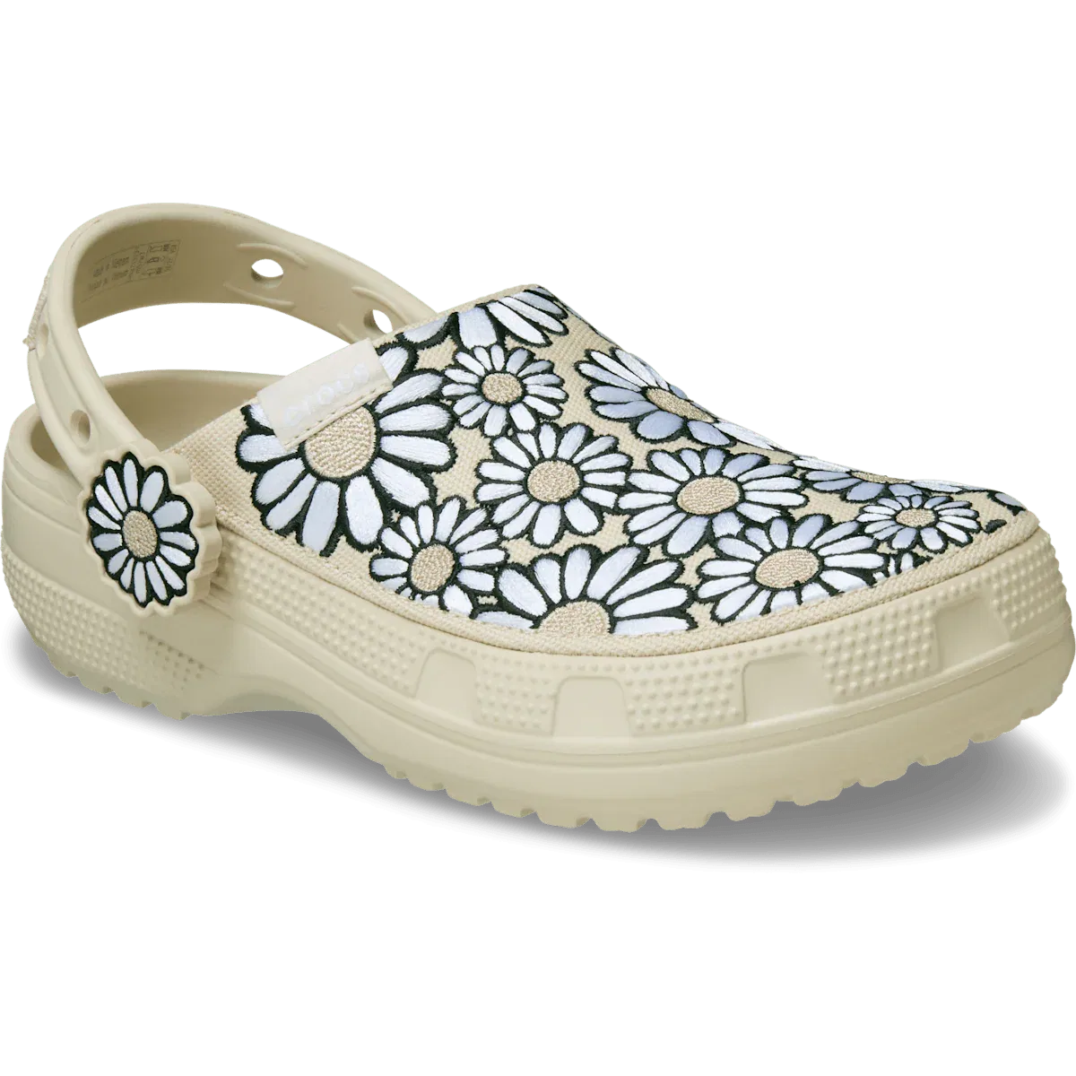 Свадебные сабо Daisy Crocs, сиреневый — фото 3