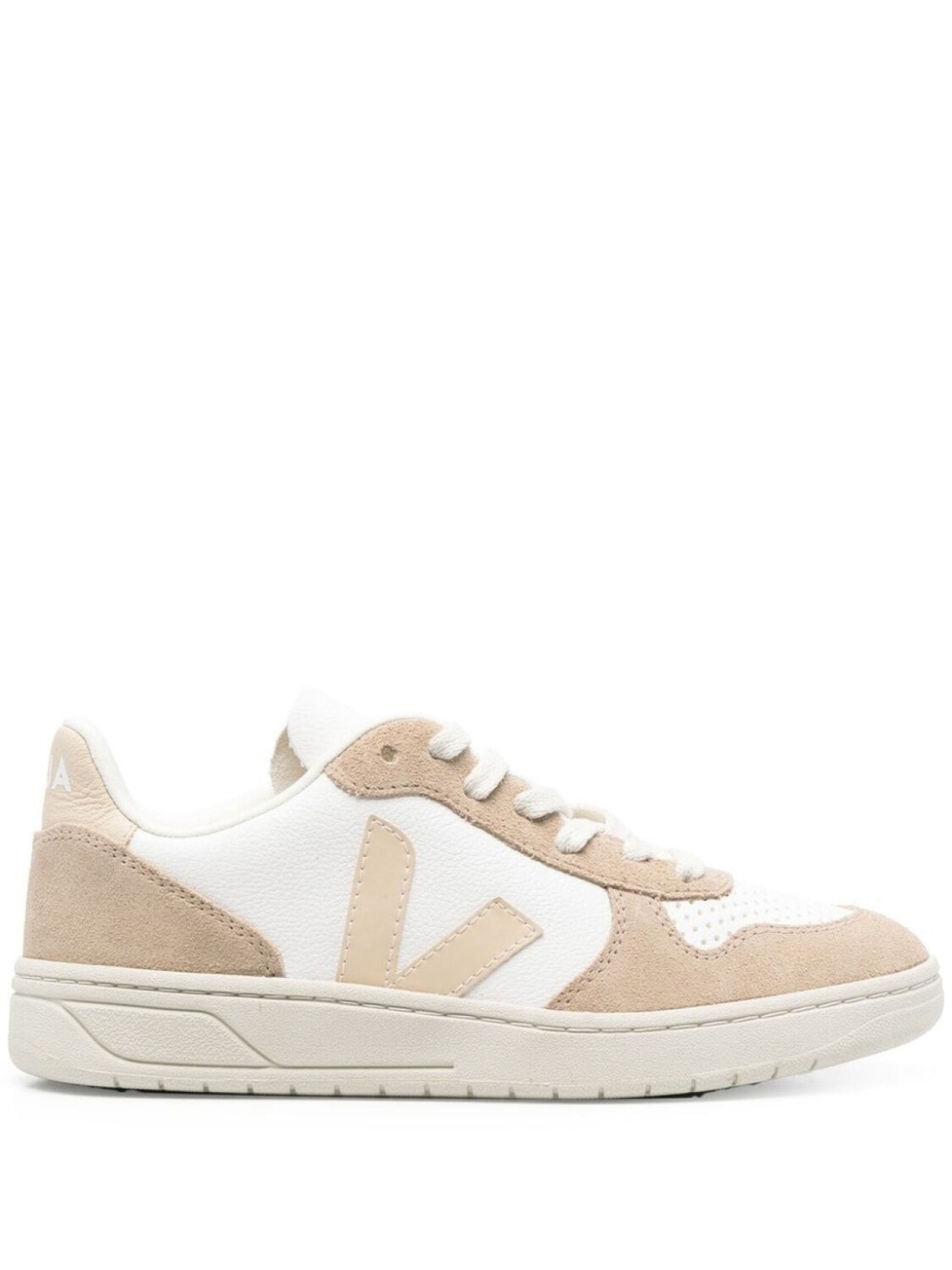 

Кроссовки Veja V10 ChromeFree, белый/бежевый/светло-розовый