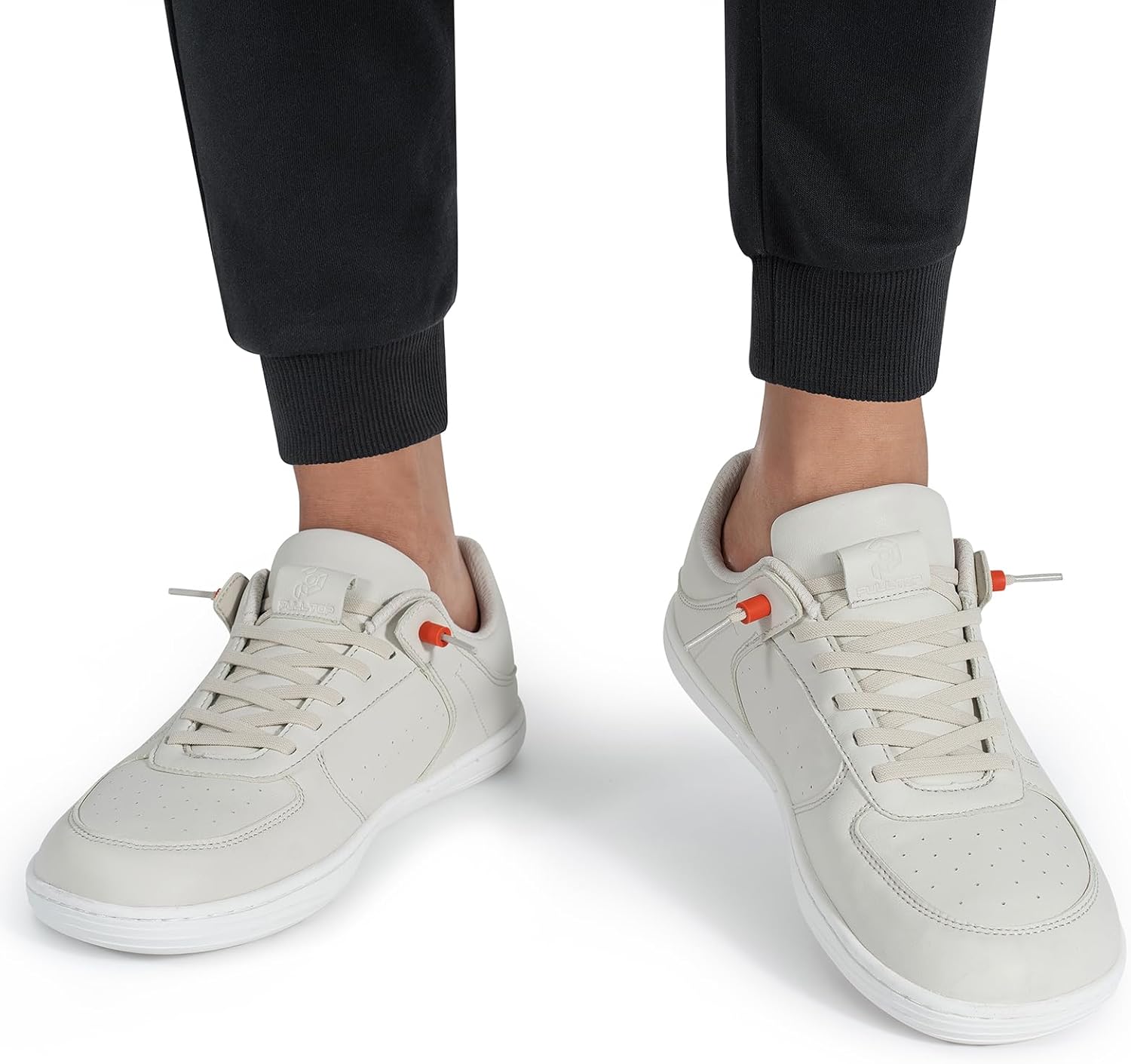 Мужские туфли Pulltop Barefoot с широкой носовой частью - минималистичные туфли-босоножки, кроссовки без каблука, слайпы для ходьбы, противоскользящие, бежевый — фото 4