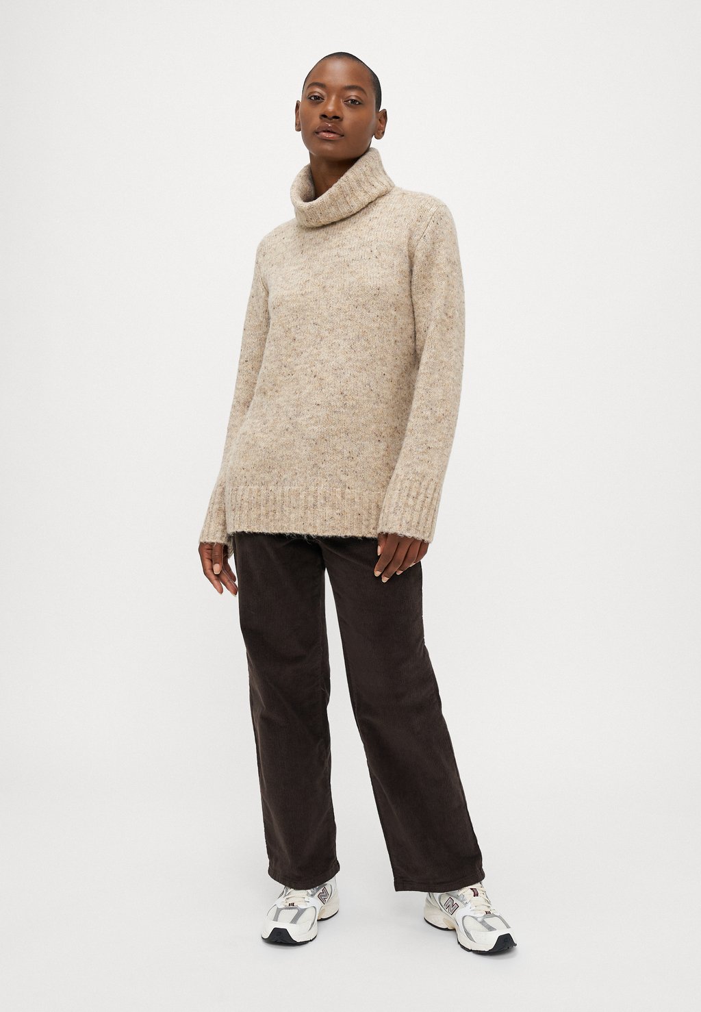 

Джемпер VMINGRID COWLNECK Vero Moda Petite, бежевый