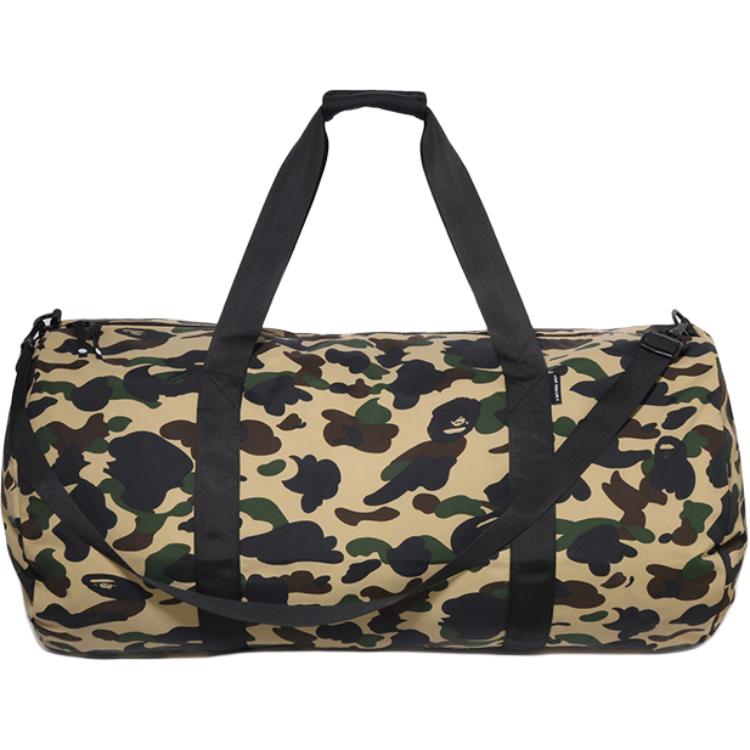 

A BATHING APE Бейп Камуфляжная Спортивная Сумка Зелёная, Yellow