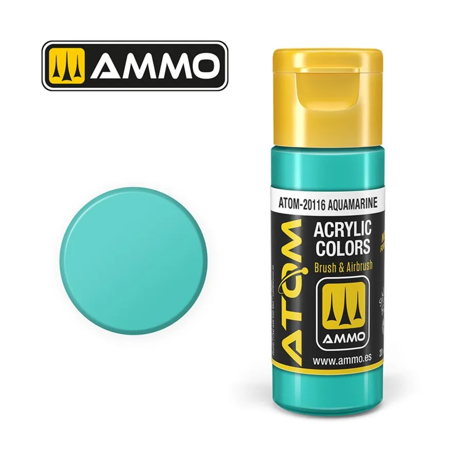 

Аквамарин, ATOM Acrylic Paints