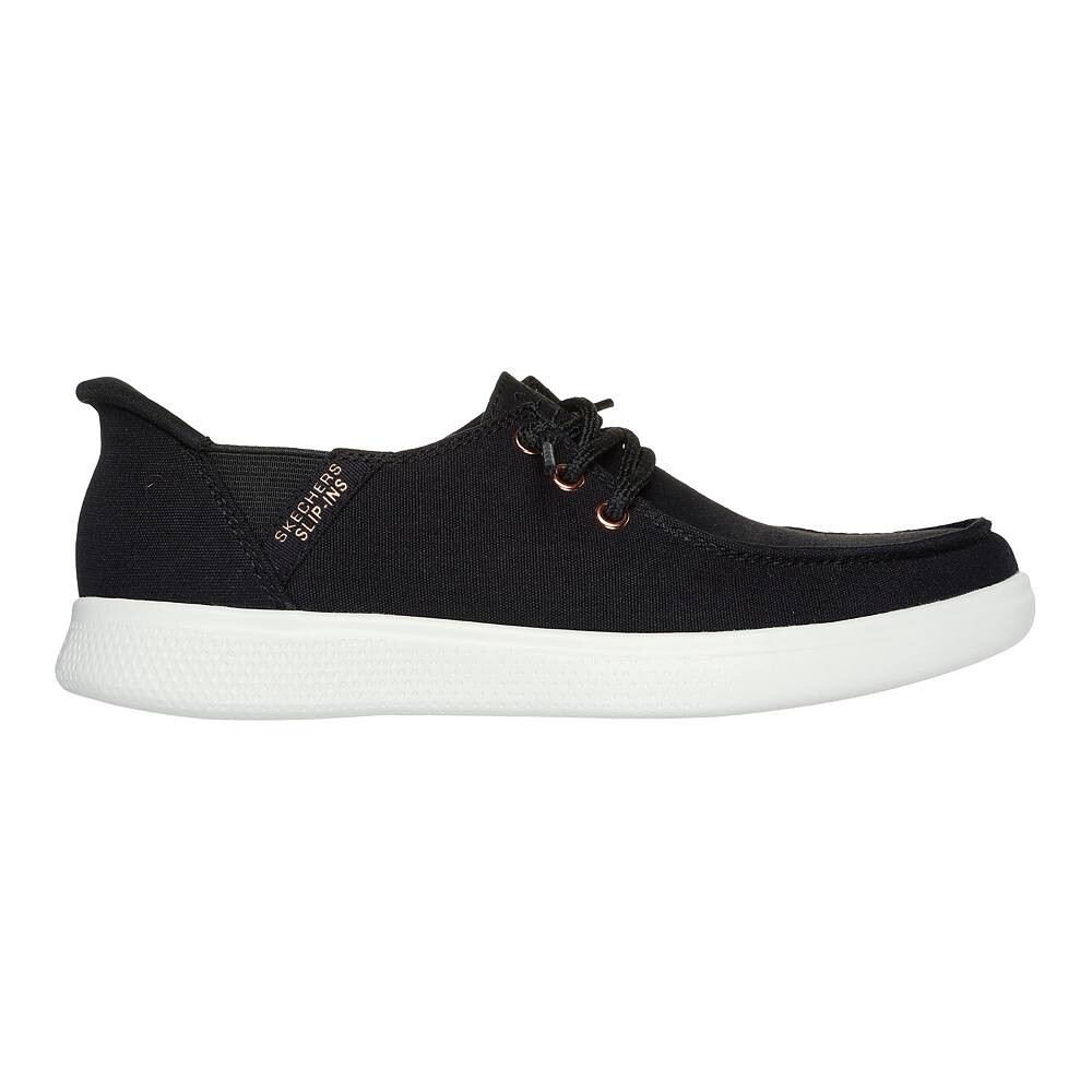Женские туфли BOBS by Skechers Hands Free Slip-ins Skip Cute Spot Twist, цвет Natural — фото 2