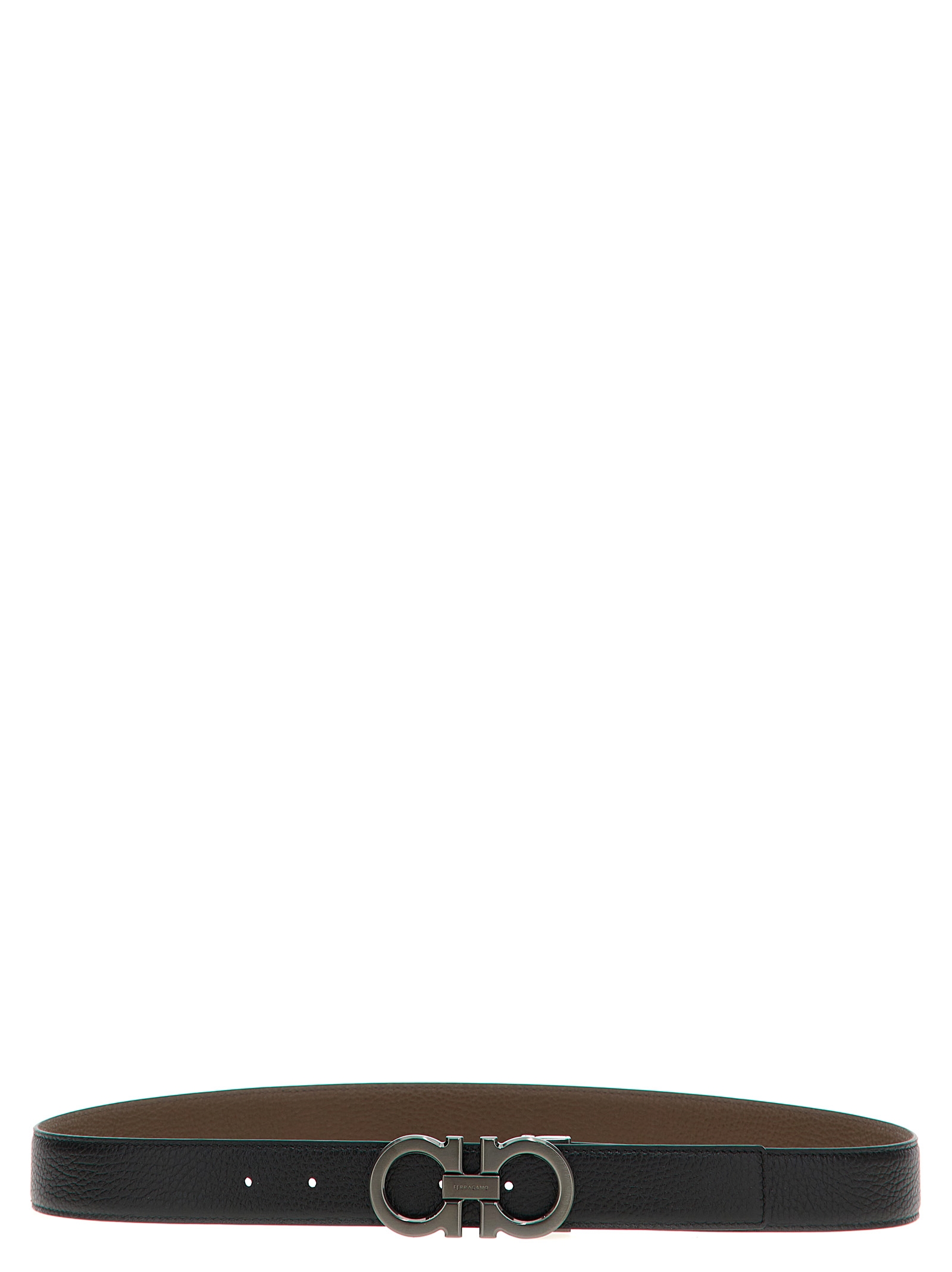 

Двусторонний ремень «Gancini» Ferragamo, мультиколор