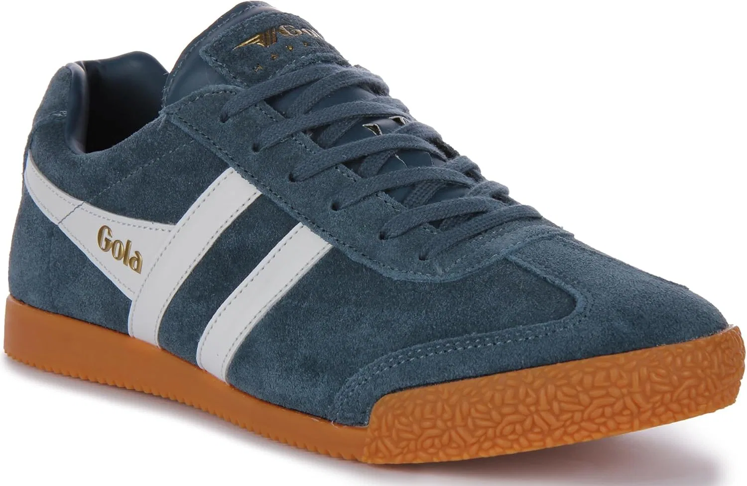 Кроссовки Gola Harrier Suede CMA192IE, Blue — фото 2