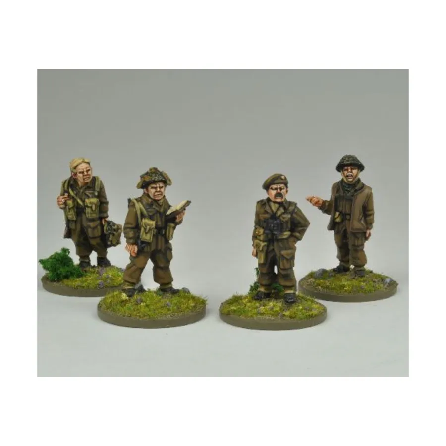 

Офицеры и персонажи Великобритании и Содружества, WWII Miniatures - British Forces (28mm) (Artizan Designs)