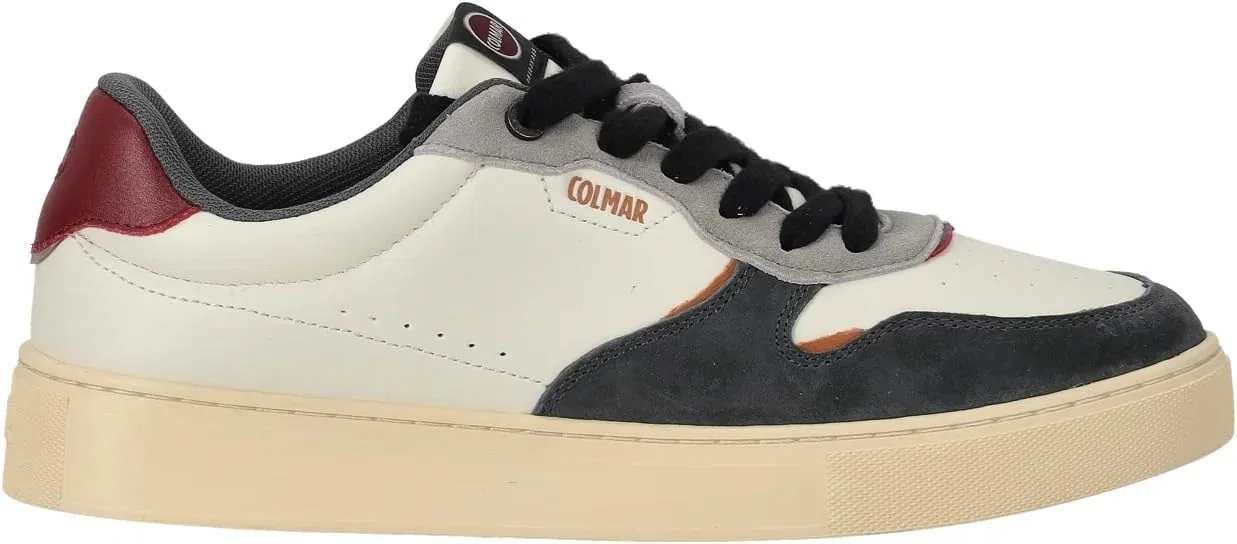 Кроссовки Colmar Tokyo Blender Off, White Black Burgundy