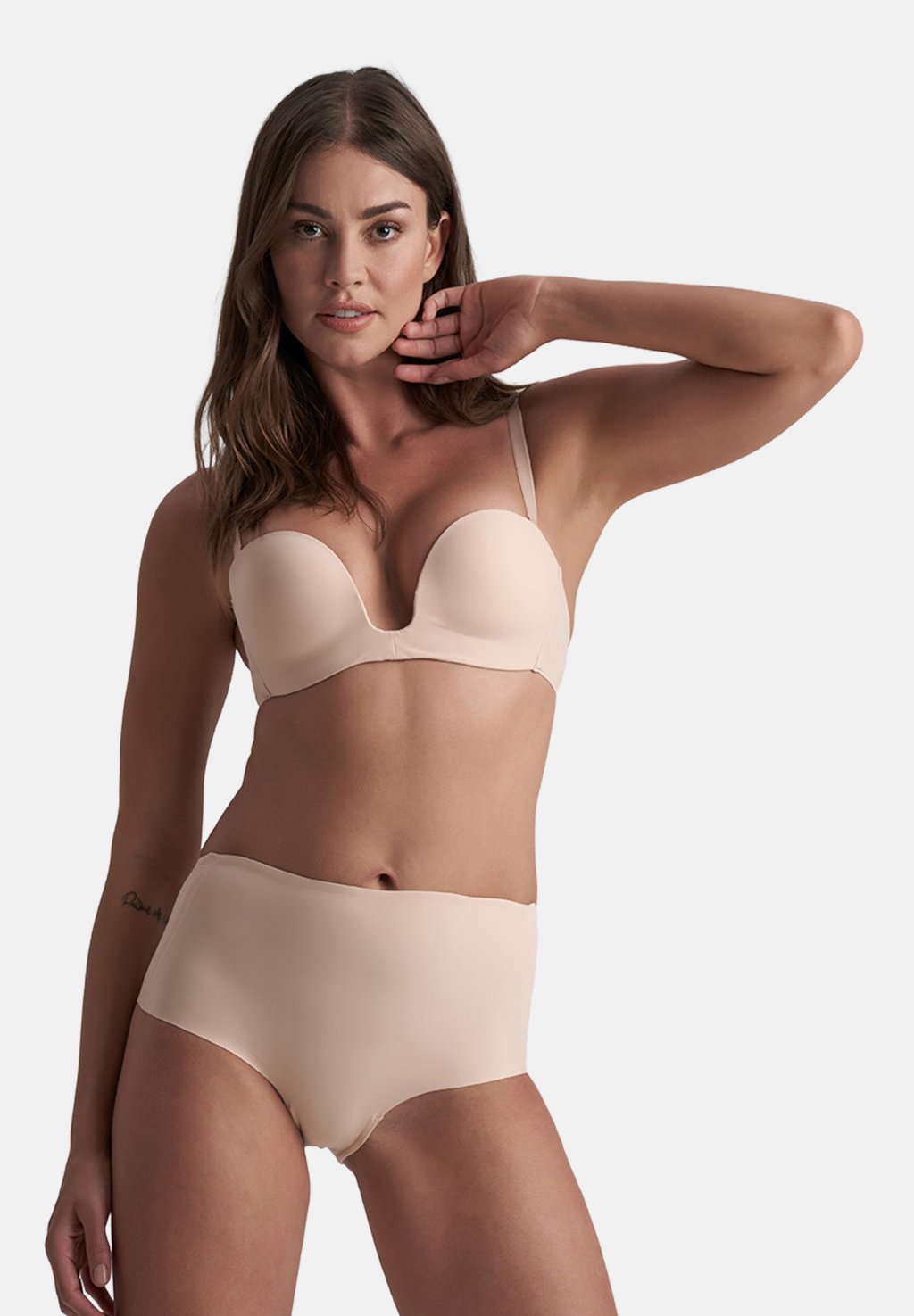 

Брюки-кюлоты LOW BACK WAIST Bye Bra, бежевый