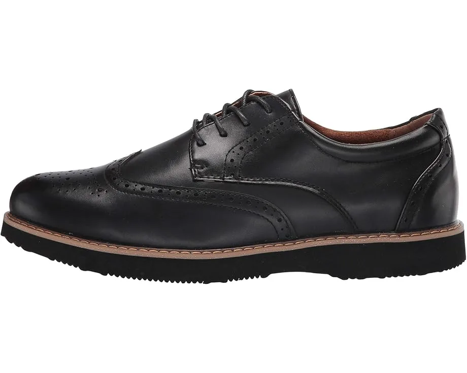 Оксфорды Deer Stags Walkmaster Wing Tip Oxford, Black — фото 4