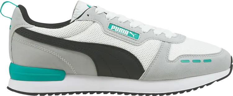 

Кроссовки Puma R78 White Spectra Green, белый