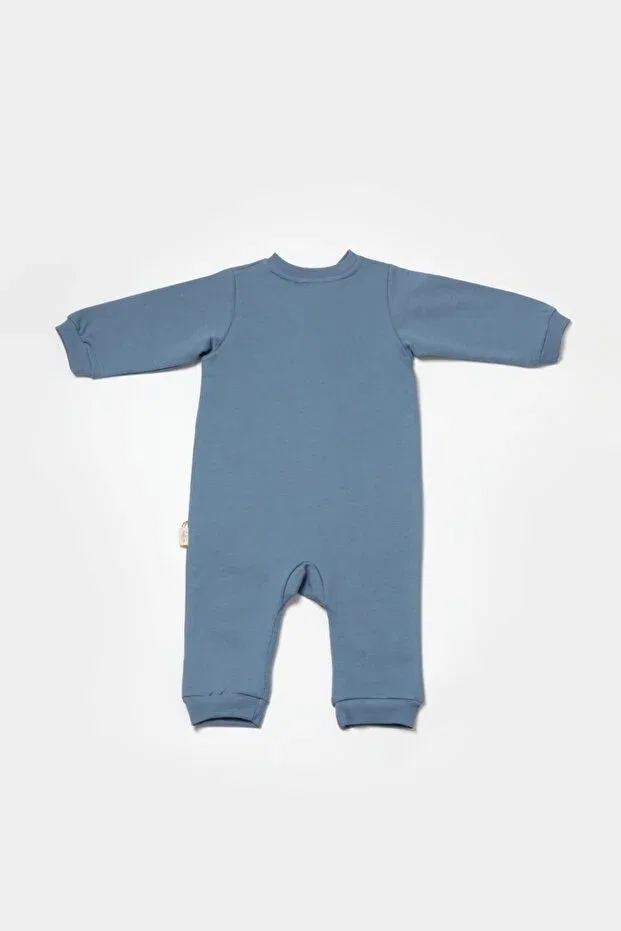 Детский комбинезон с принтом Babycosy, Navy Blue — фото 3