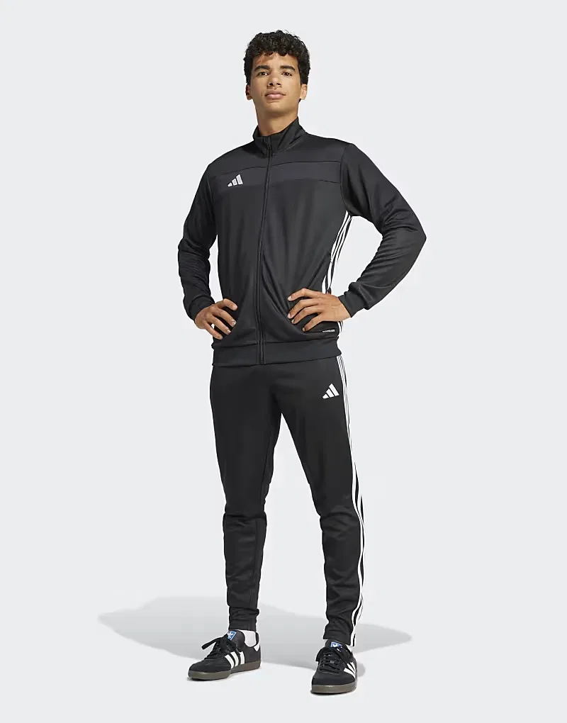 Тренировочные брюки Adidas Performance Tiro 25 Essentials в черно-белом цвете