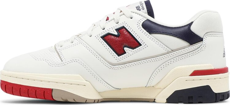 Кроссовки New Balance Aimé Leon Dore x 550 'Red Navy', красный — фото 4