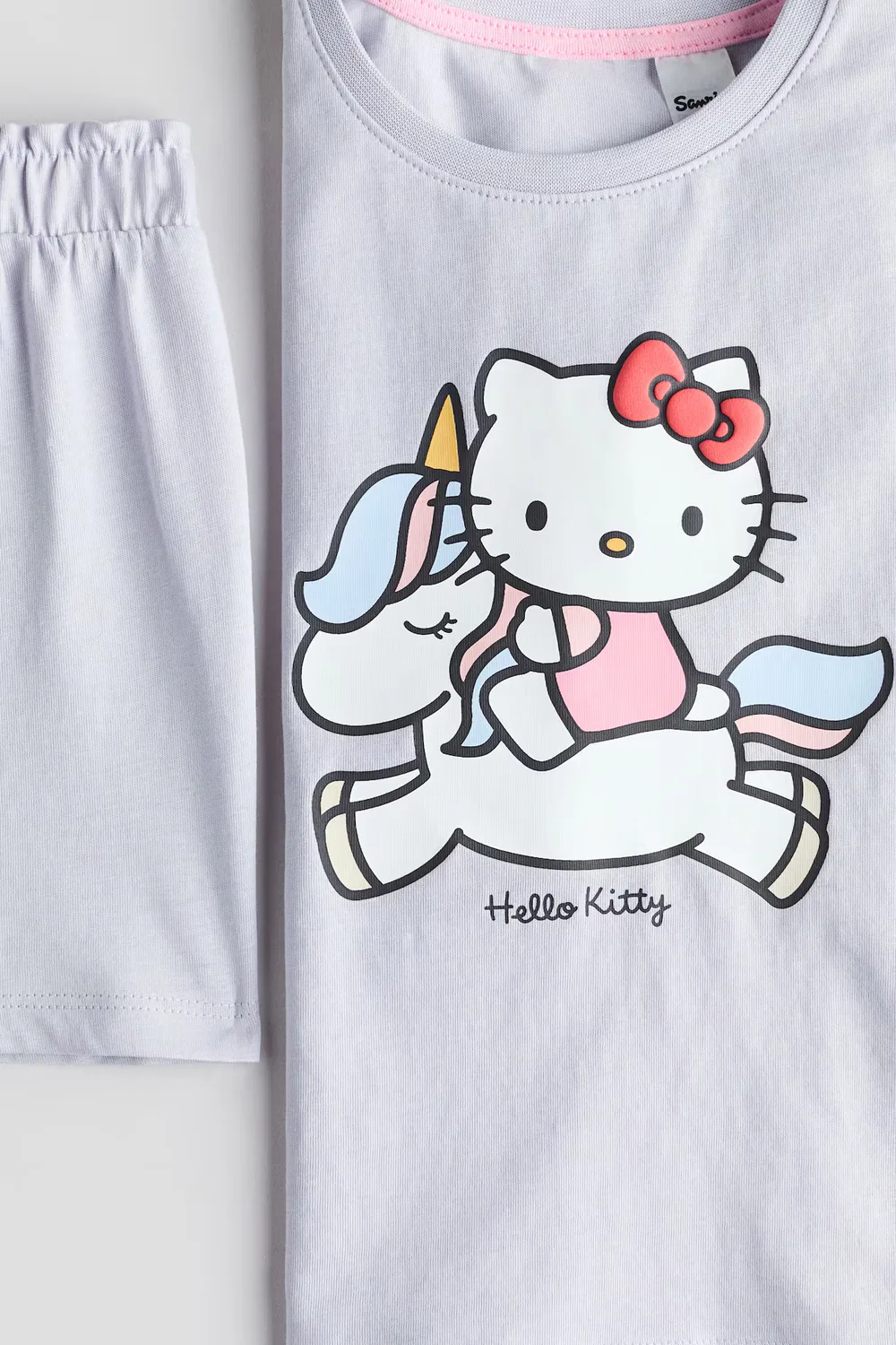Пижама из набивного хлопка H&M, Helllila/Hello Kitty — фото 2