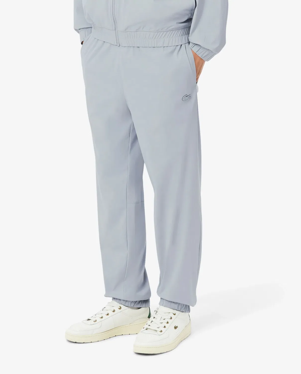 Спортивные штаны Lacoste мужские, эластичный пояс, Gris — фото 3