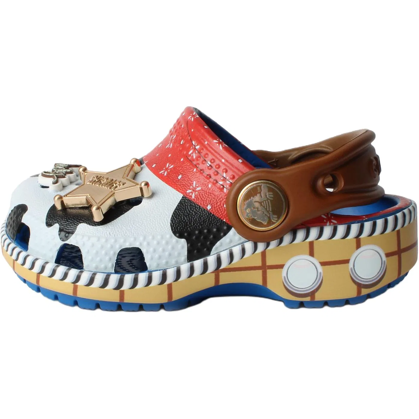 Детские классические сабо для малышей Crocs, Yellow Black White
