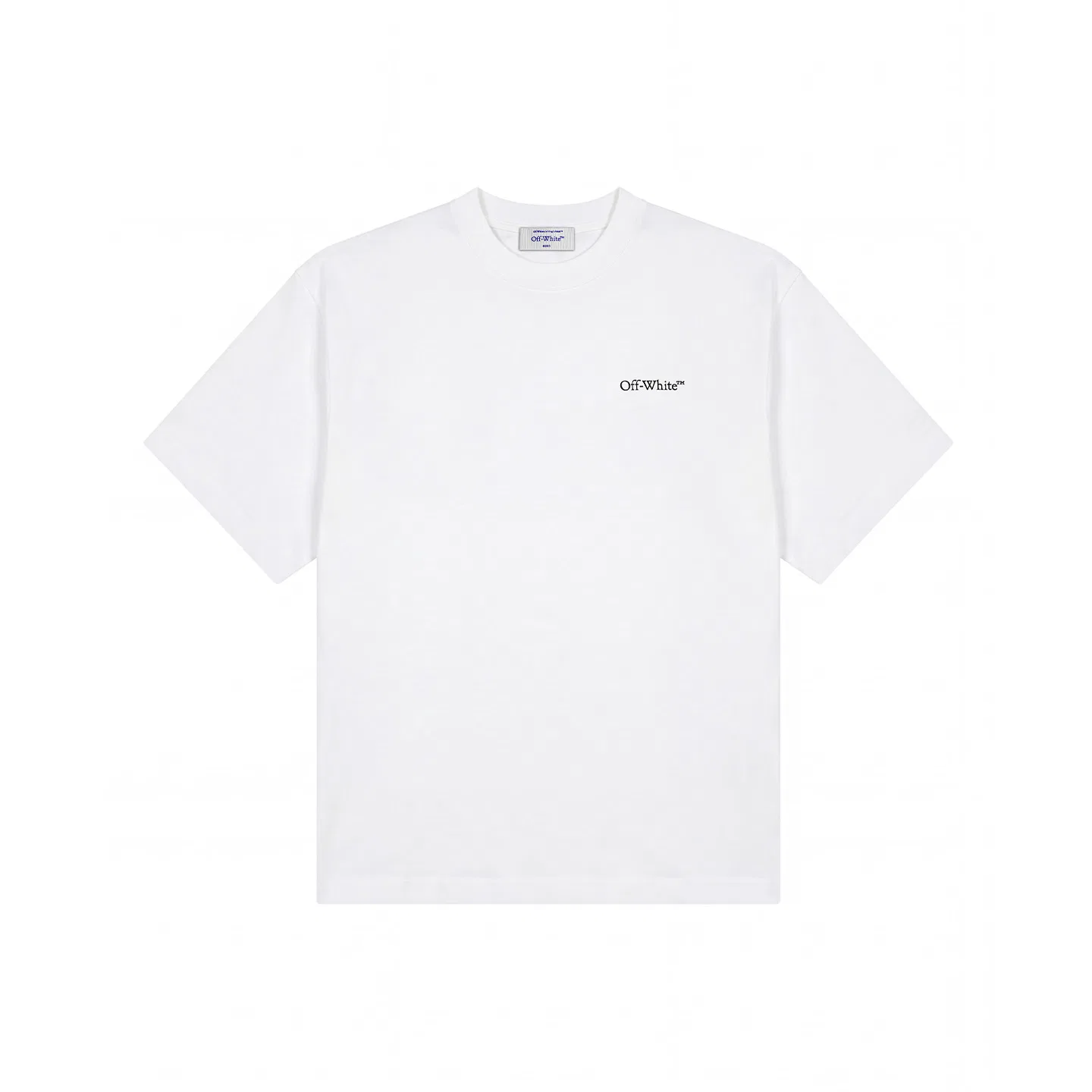Детская футболка с круглым вырезом OFF-WHITE, Цвет Ivx/Ecru