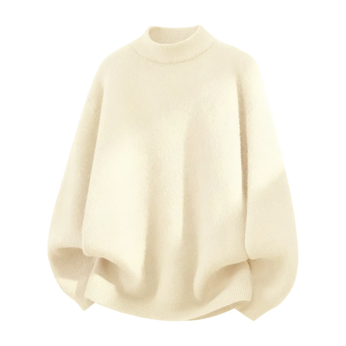 Детский свитер с воротником-стойкой на флисовой подкладке Tonlion, One-Piece Fleece