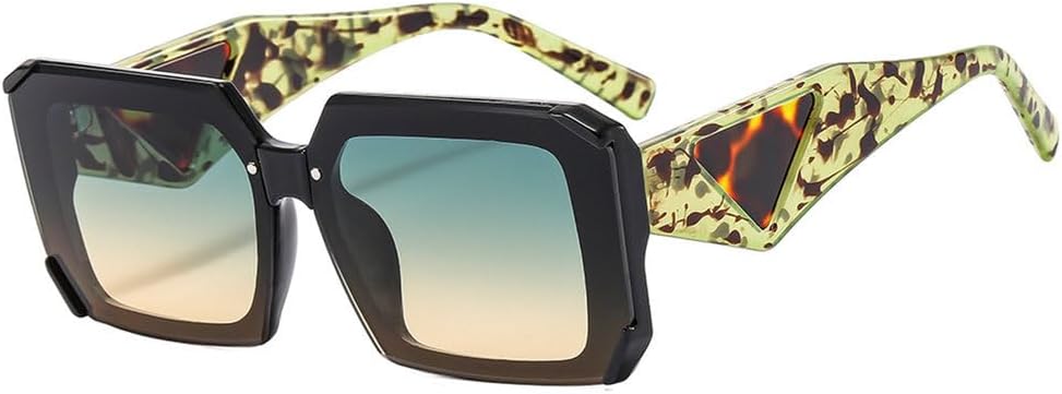 

Модные женские солнцезащитные очки без оправы для мужчин, роскошные женские солнцезащитные очки в винтажном стиле, солнцезащитные очки с защитой от УФ-излучения UV400 DSXLY, Green