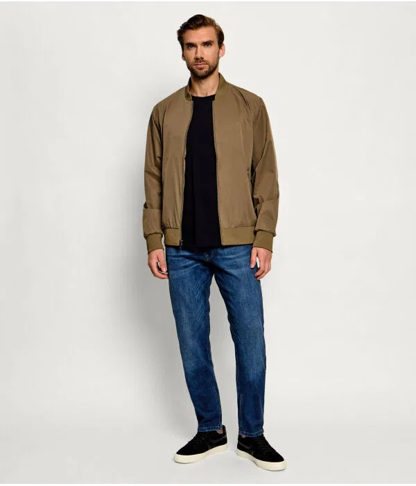 Мужская куртка-бомбер Regular Fit Calvin Klein, Cachi — фото 2