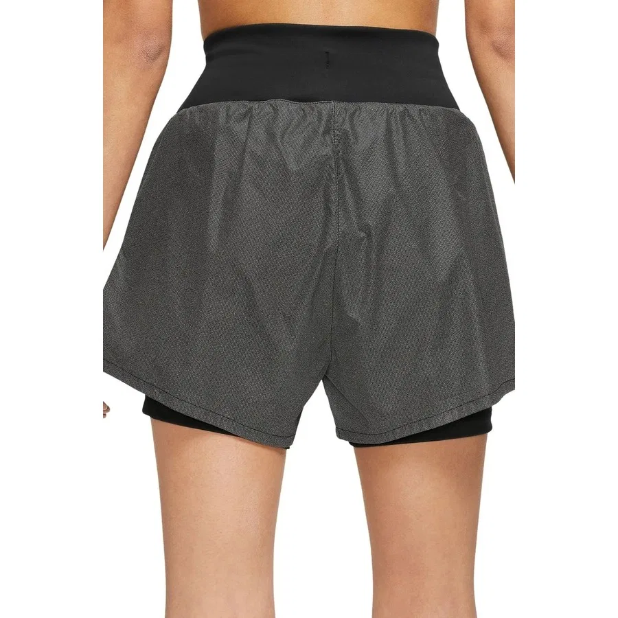 Спортивные шорты Nike Run Division 2 In 1 Reflective Shorts, Черный — фото 2