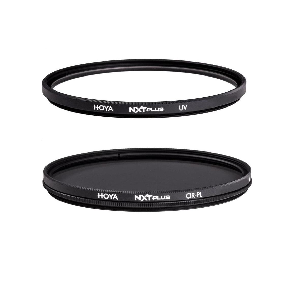 Hoya NXT Plus 52mm 10-Layer HMC Multi-Coated UV Lens Filter W/Multi-Coated CPL - фото