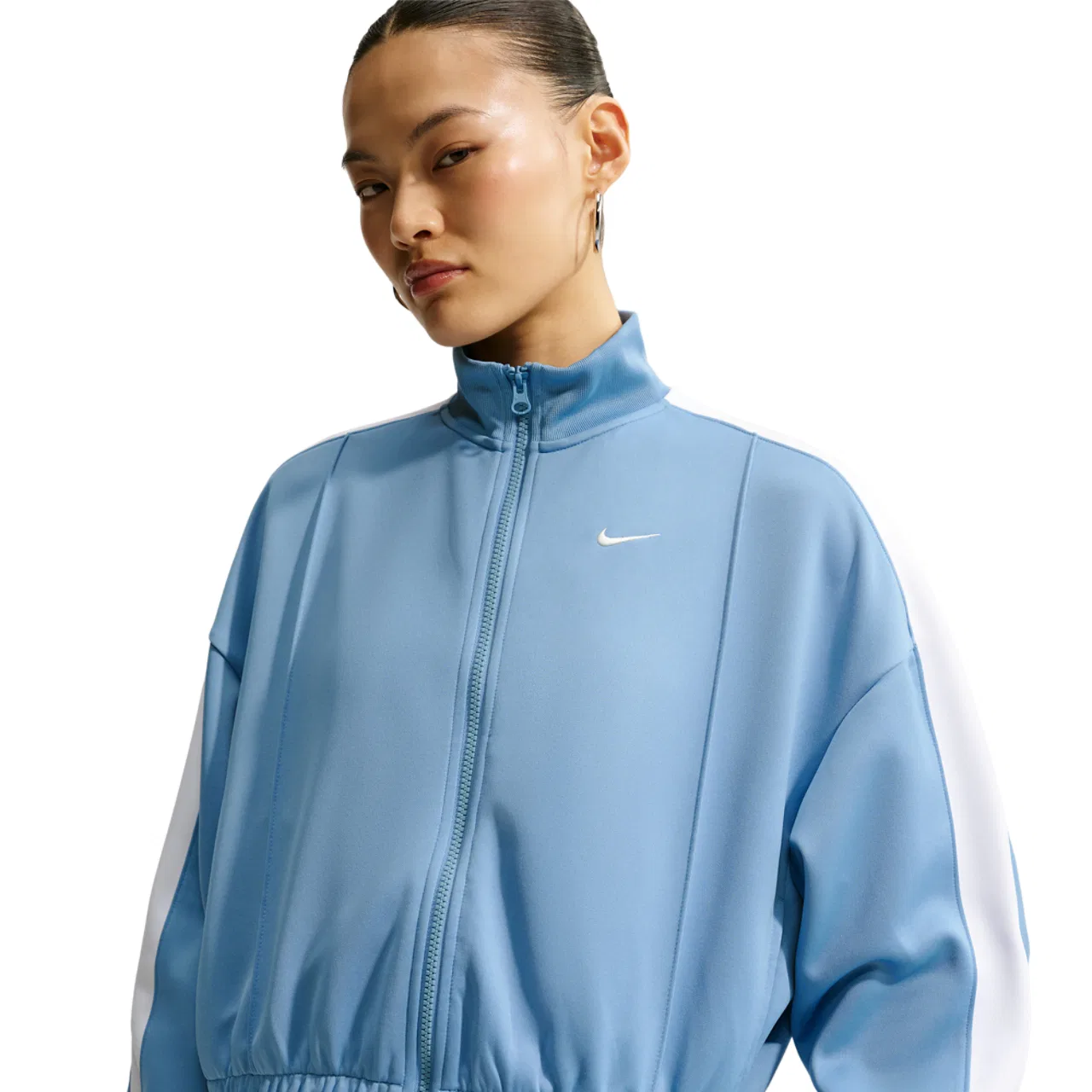 Женская куртка с принтом Nike NSW Track Jacket Nike, Work Blue/White/Sail