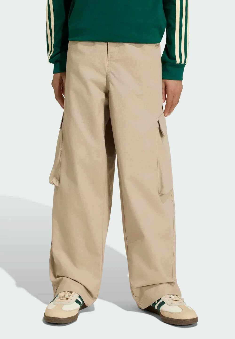 Унисекс - брюки-карго Adidas Originals, Khaki Three