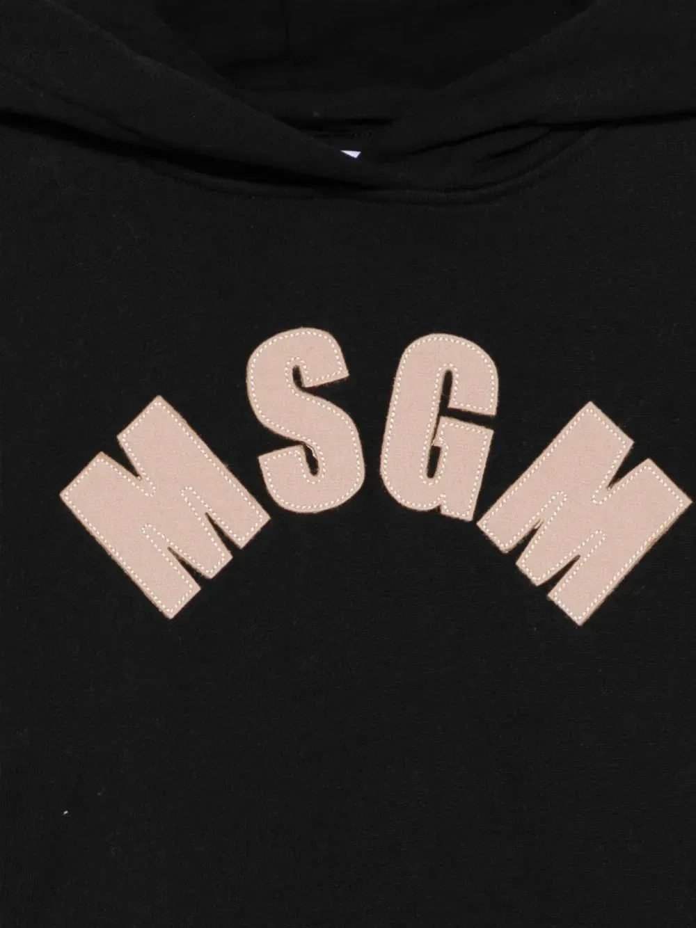 Толстовка с логотипом-нашивкой Msgm Kids, черный — фото 3