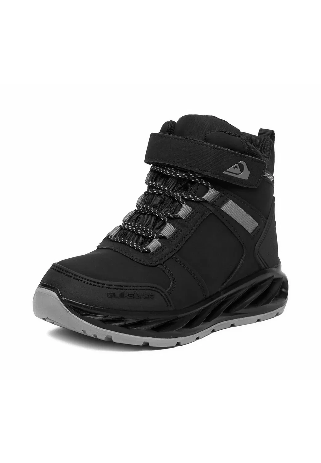 Детские зимние ботинки 5906751486597 - ботильоны на шнуровке Quiksilver, Black — фото 3