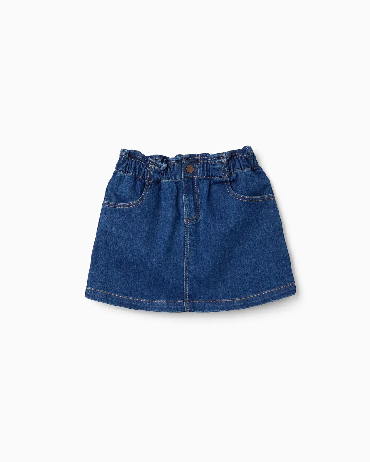 Детская юбка для девочек с бумажной талией Zippy, Azul Denim