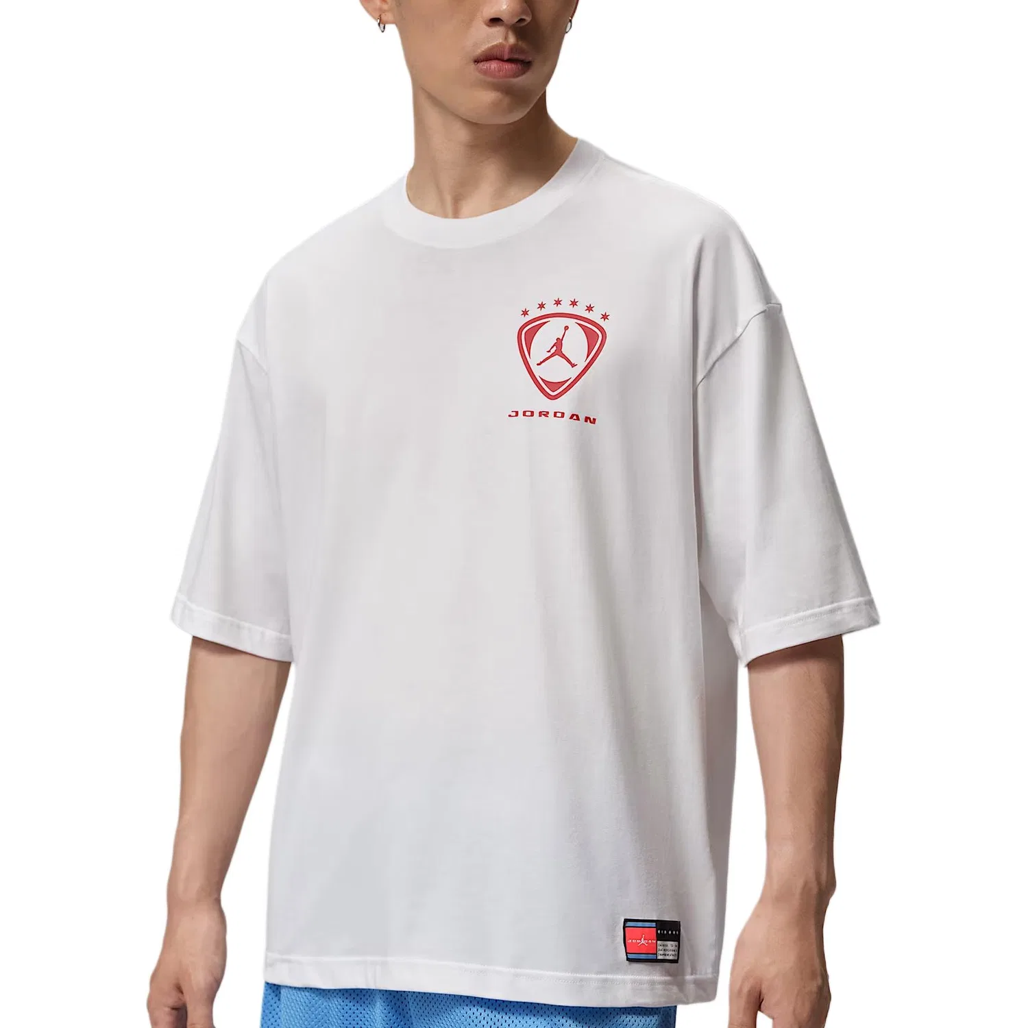 Футболка с круглым вырезом Brooklyn, Jordan, White/University Blue