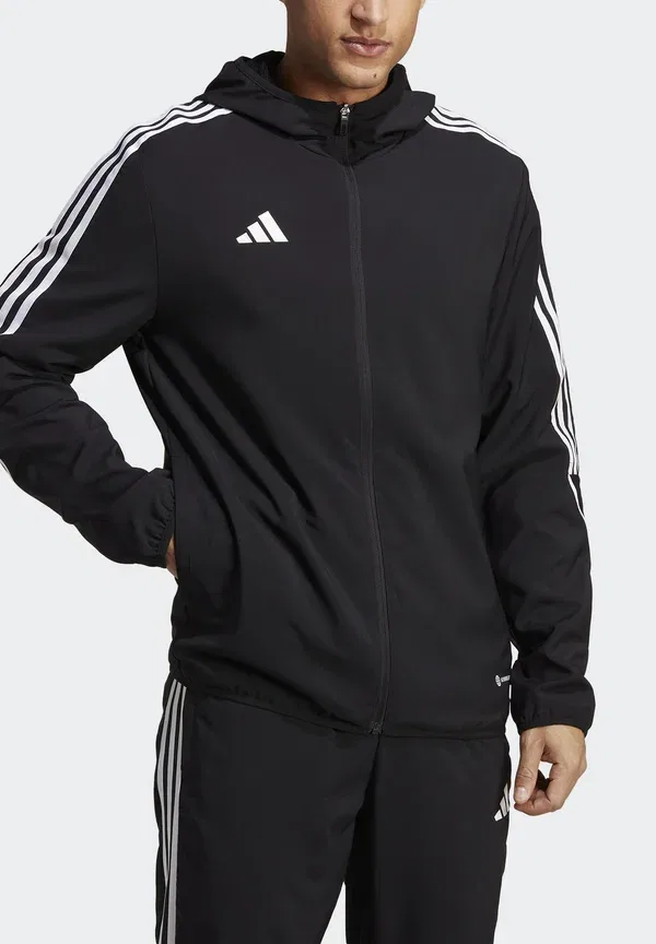 Ветровка Tiro23 league - тренировочная куртка Adidas Performance, черный — фото 4