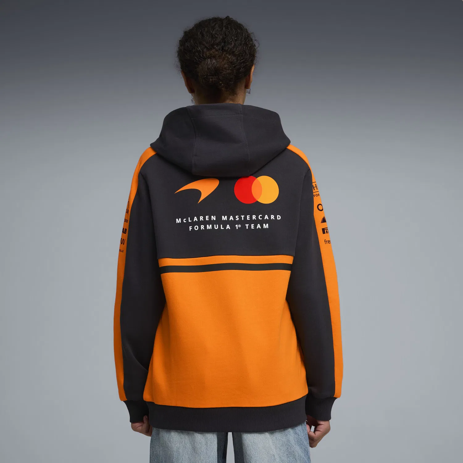 Толстовка Puma McLaren Mastercard F1 Team Replica, оранжевый — фото 4