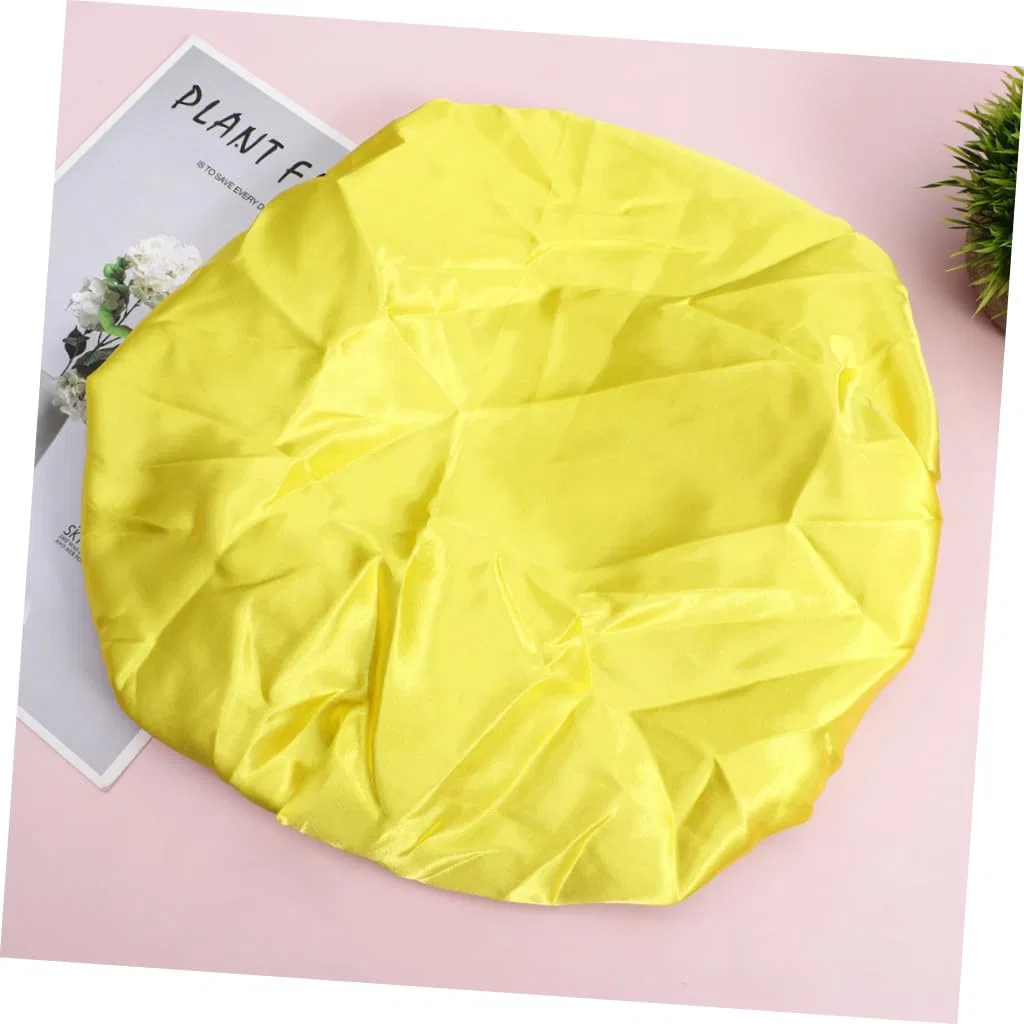 Шапочка для сна Satin Sleep Cap, Gogogmee, желтый — фото 2