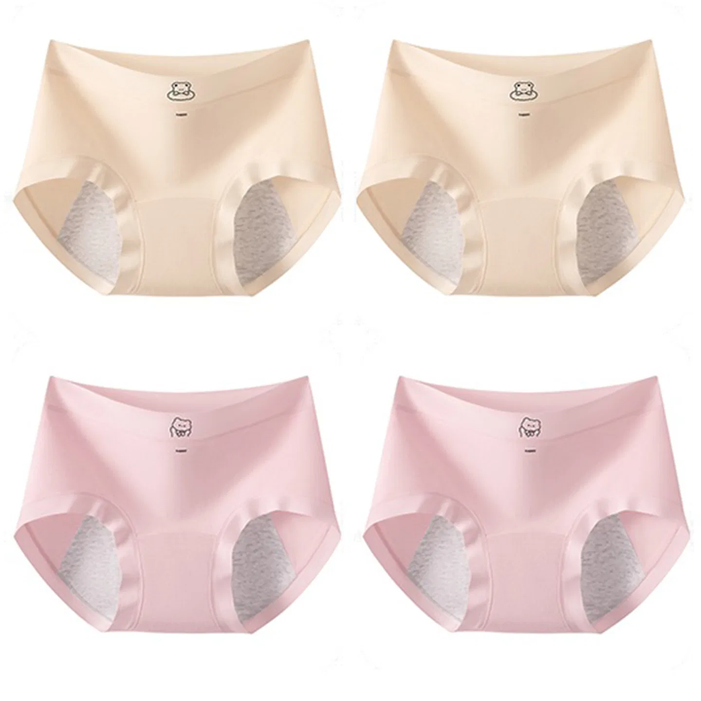 Детское белье для девочек хлопковое Red bean, Cream Skin Cream Skin Cherry Blossom Pink Cherry Blossom Pink